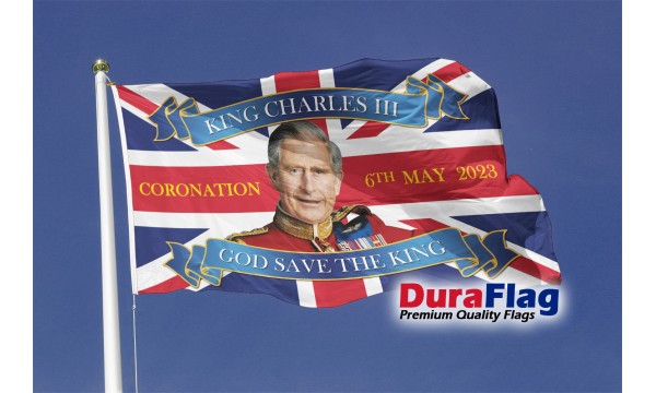 DuraFlag® King Charles III Coronation Flag- Style A